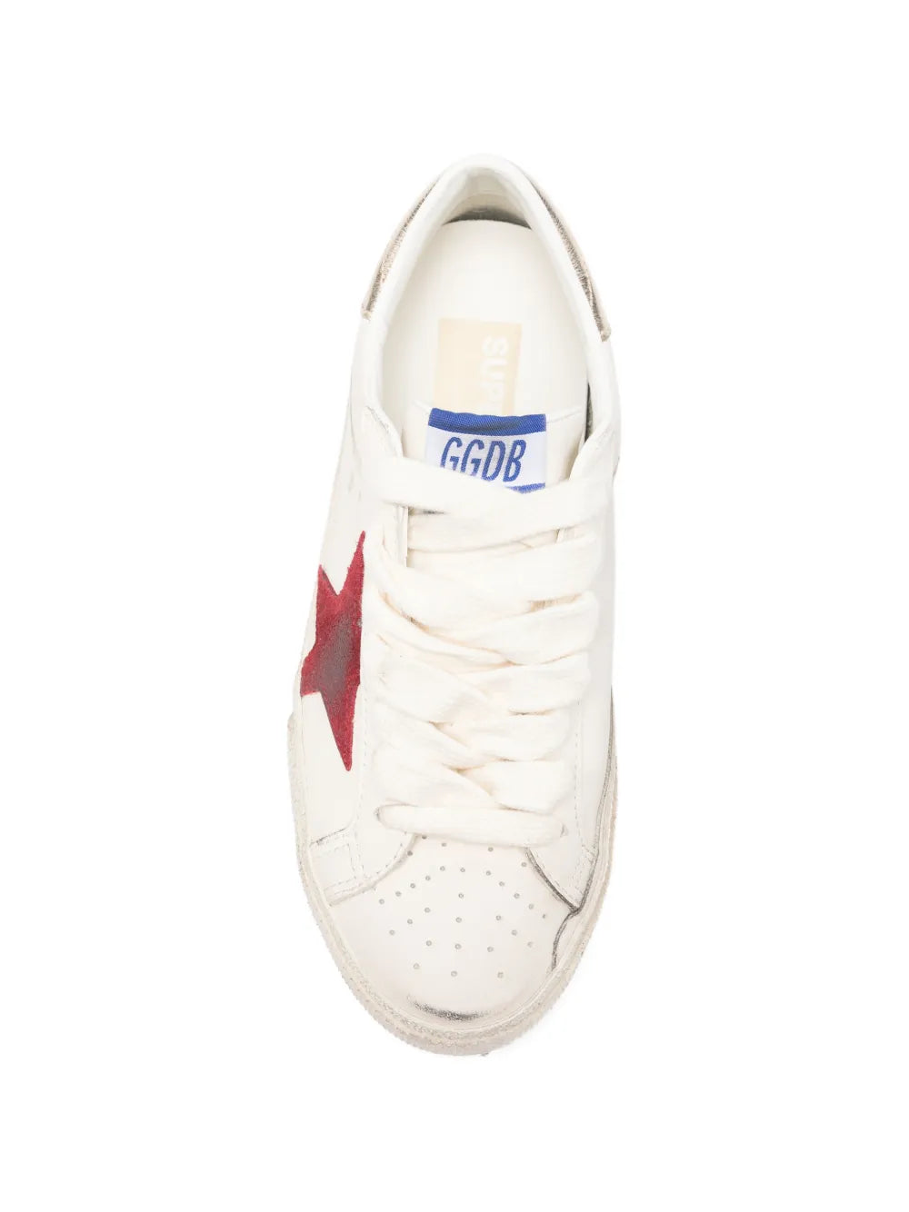 leather star super star sneakers