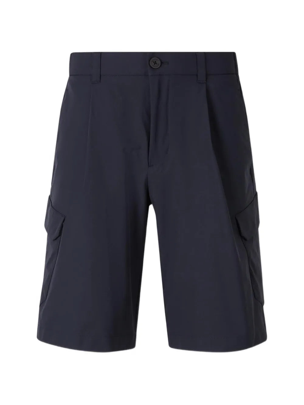 pleat-detail cargo shorts