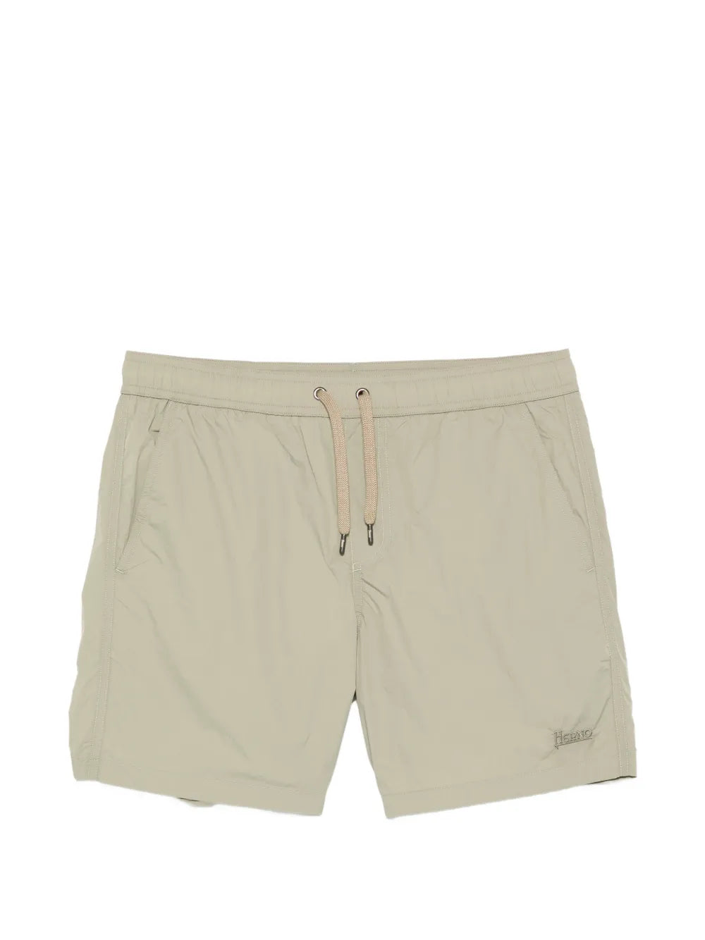 drawstring swim shorts