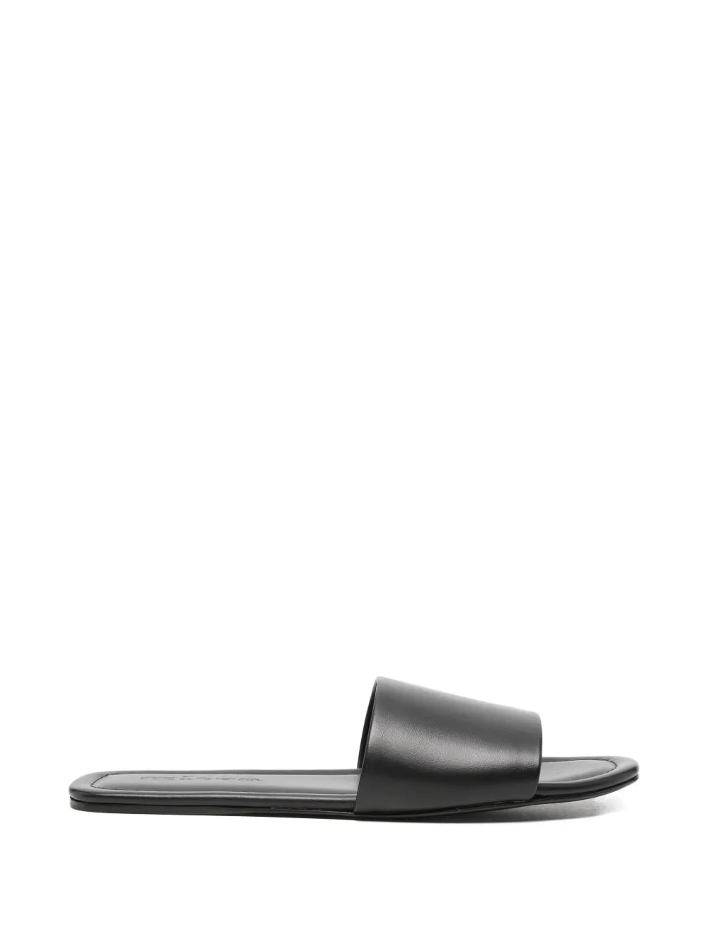 open-toe leather sandals