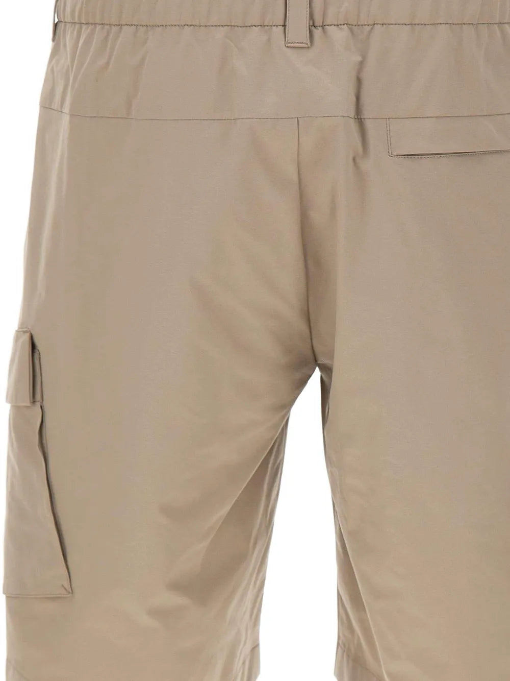 pleated cargo shorts