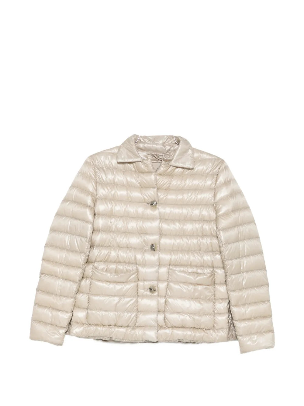 chaqueta acolchada abotonada