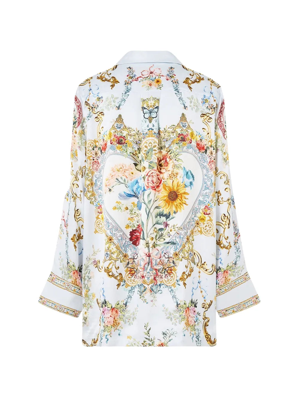 printed blazer