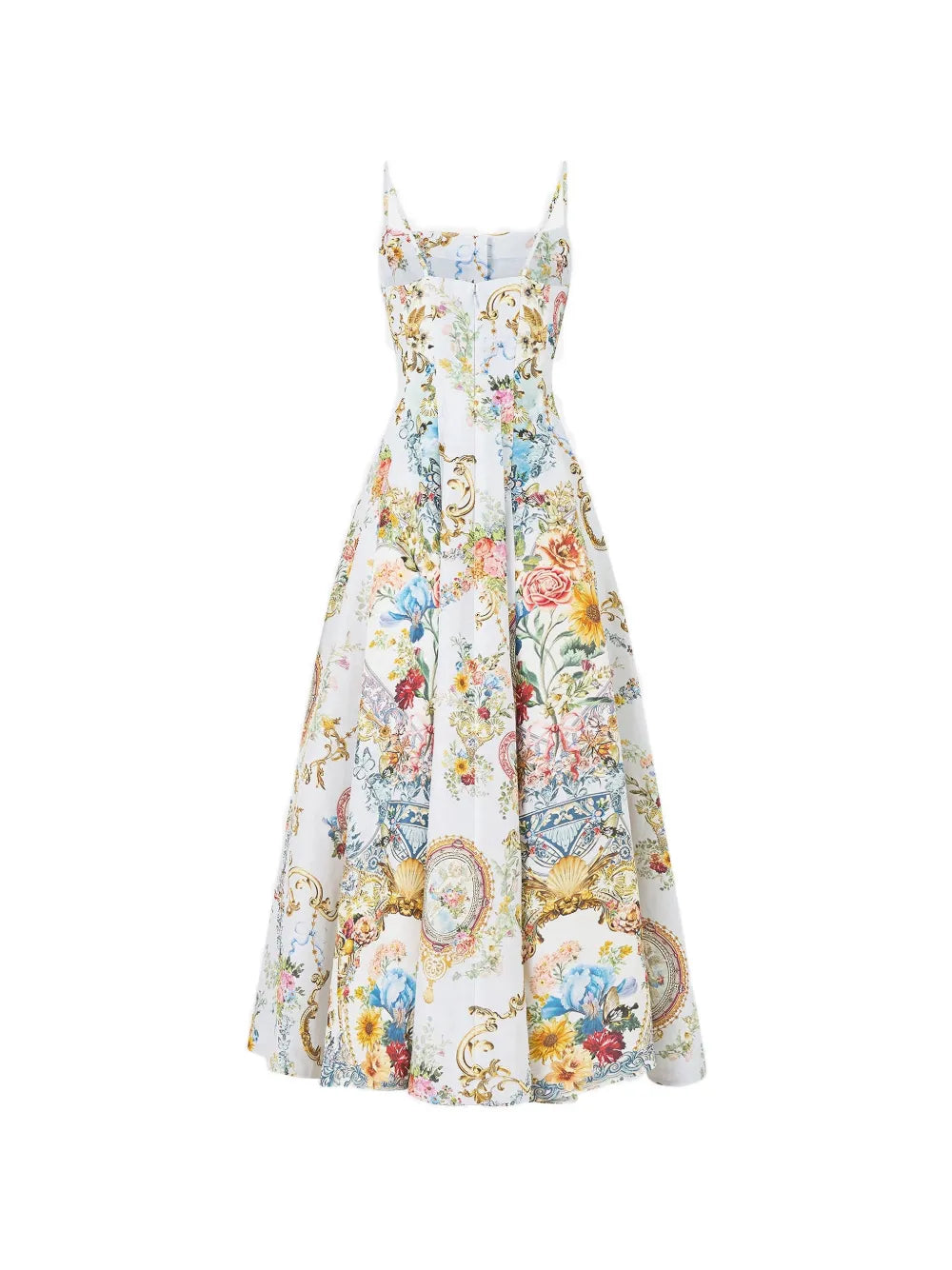 Seville Sweetheart flared dress