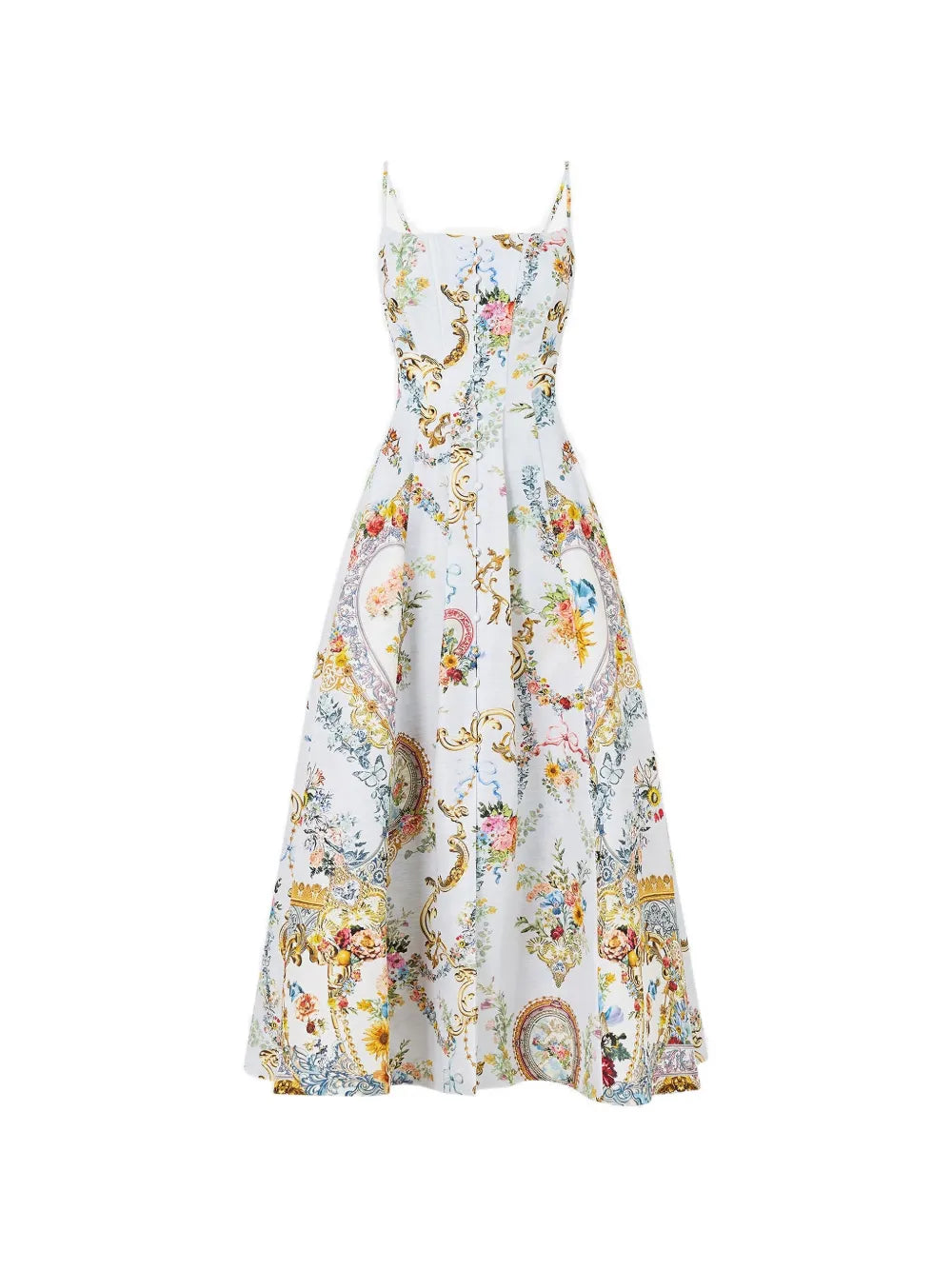 Seville Sweetheart flared dress