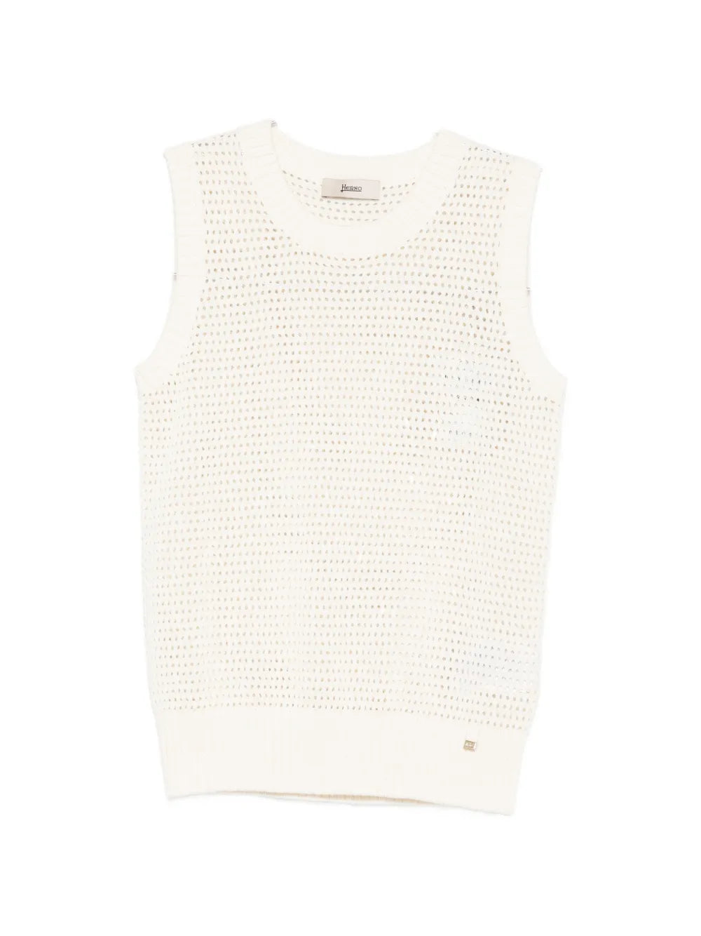 camiseta de punto perforado