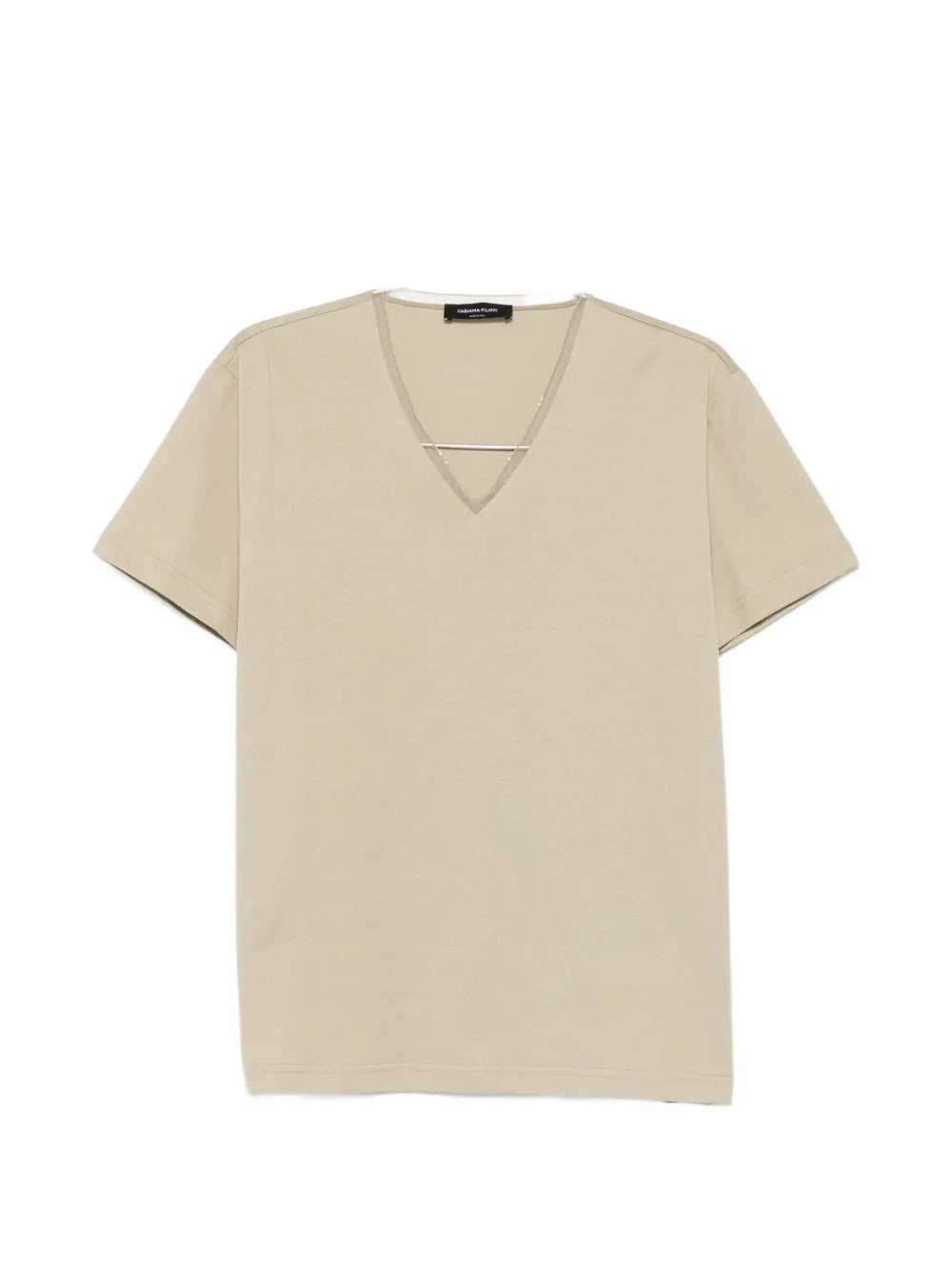 V-neck short-sleeve T-shirt