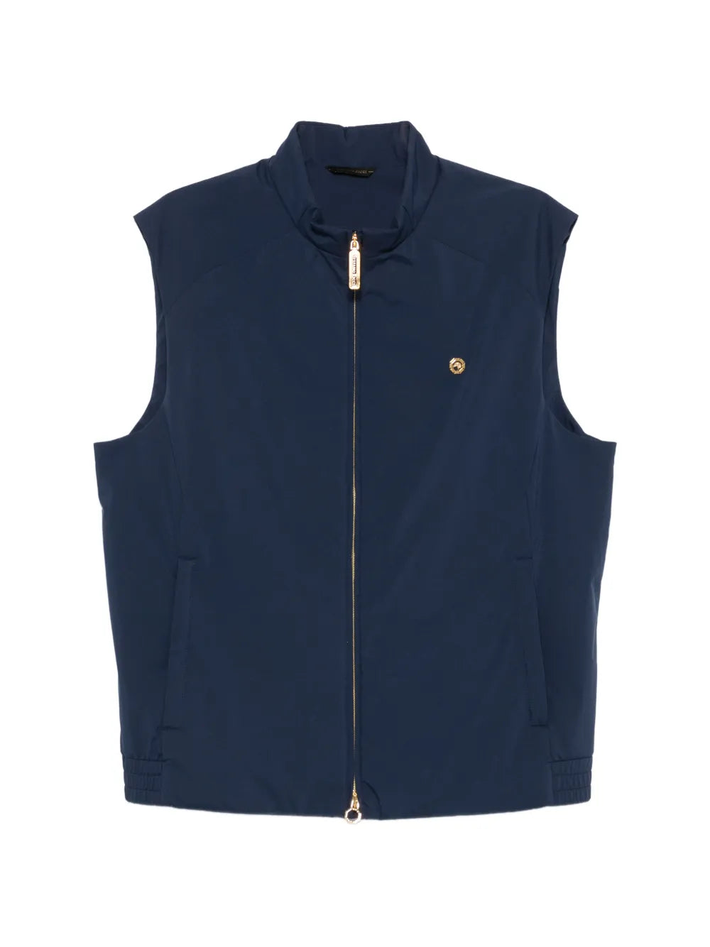 Equestrian logo-detail gilet
