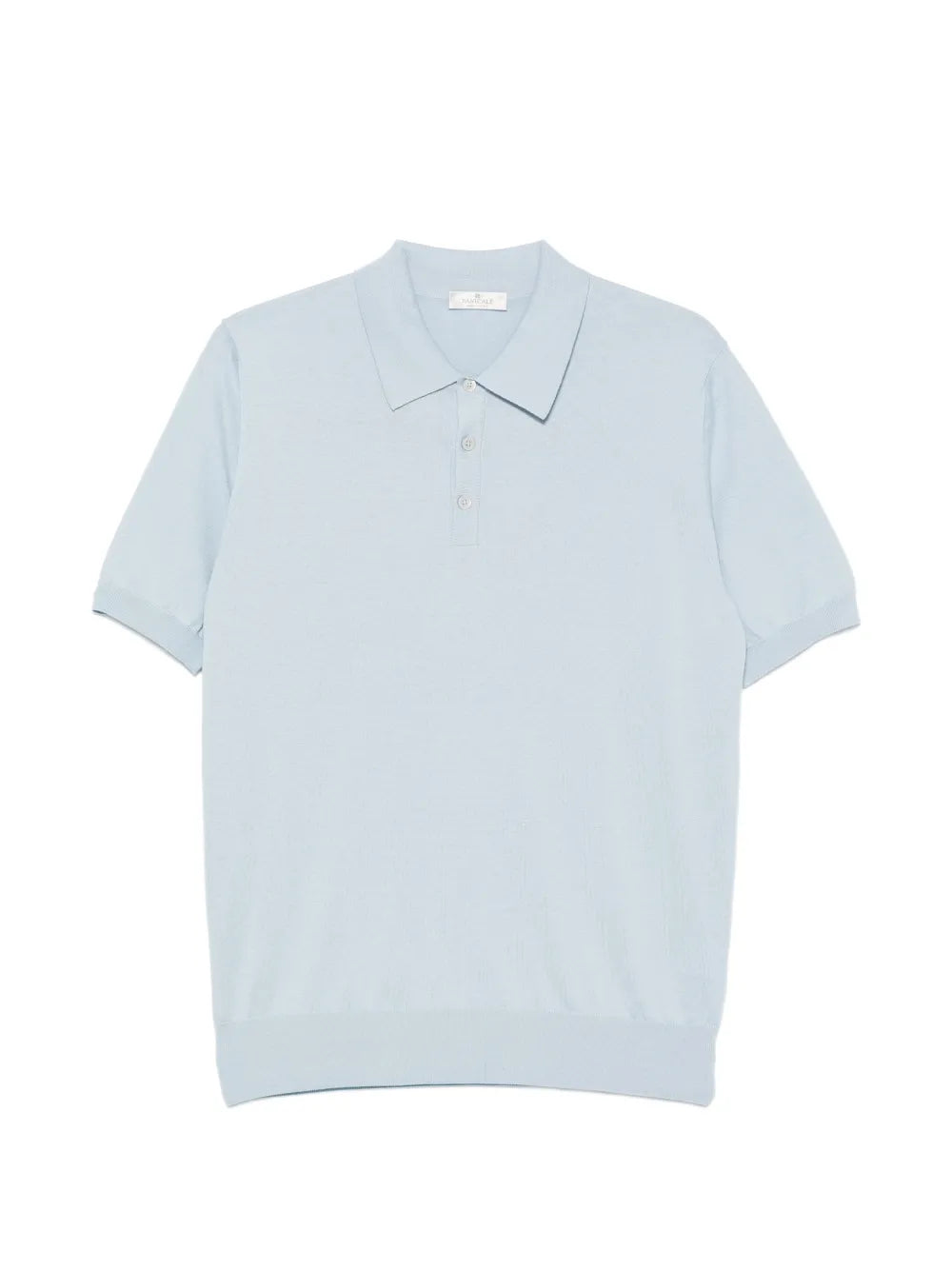 polo de manga corta con botones