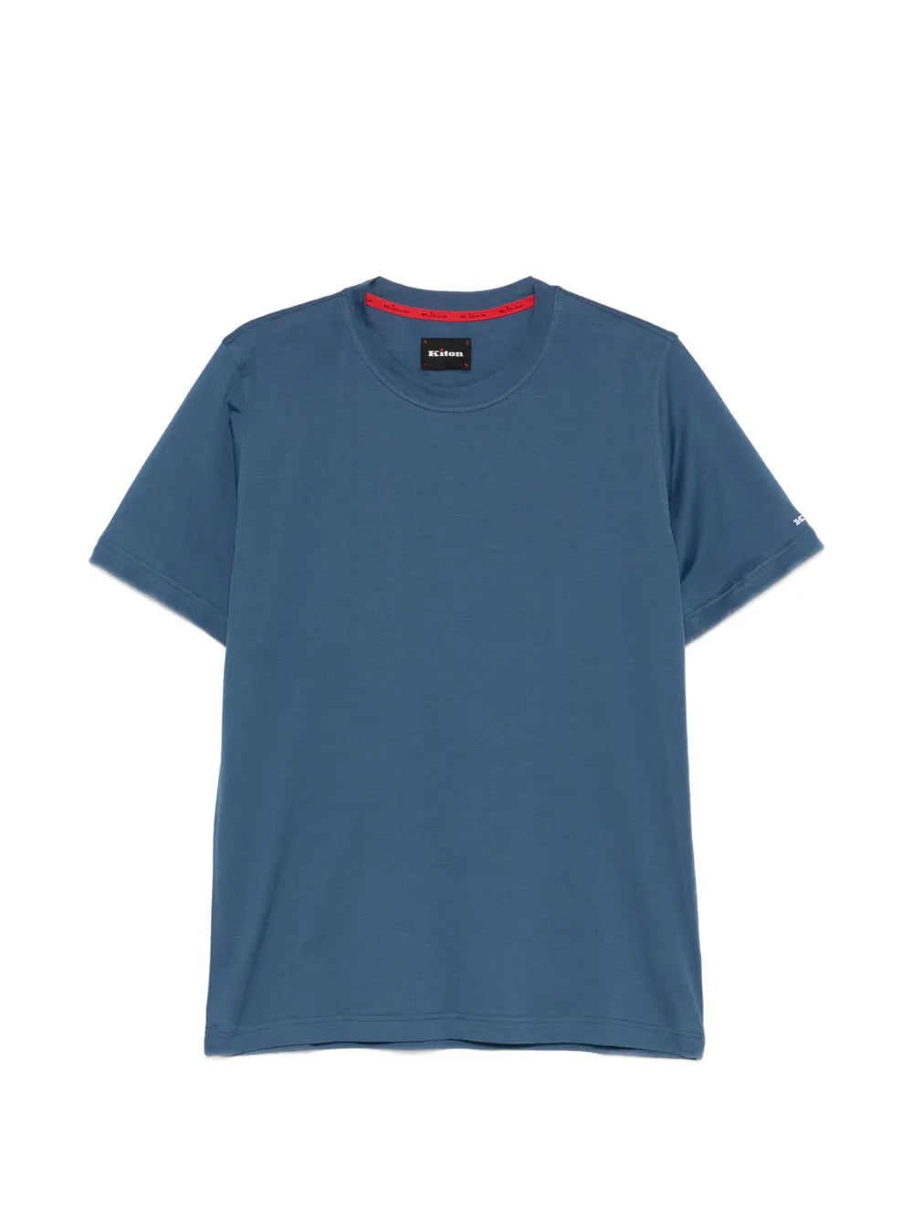 logo-embroidered T-shirt