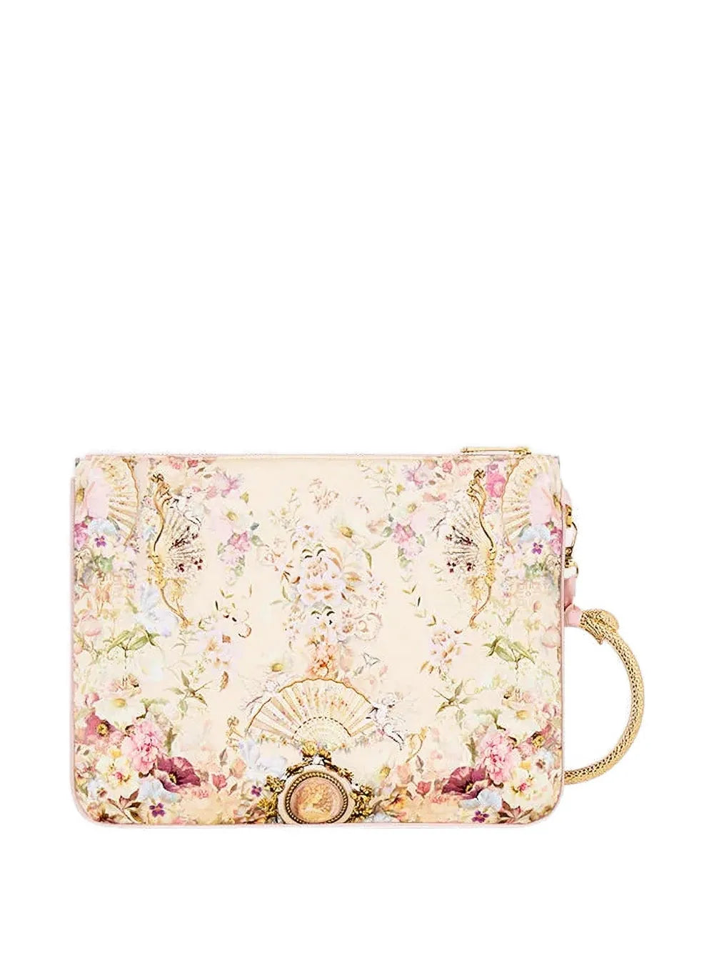 crystal-embellished clutch bag