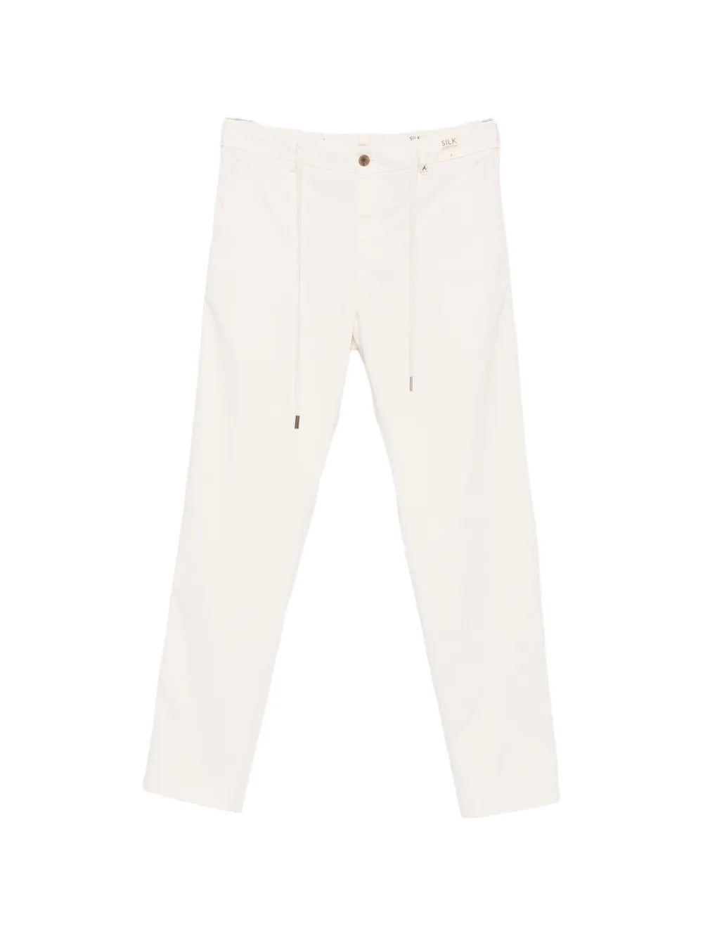 pantalones con cordón en la cintura