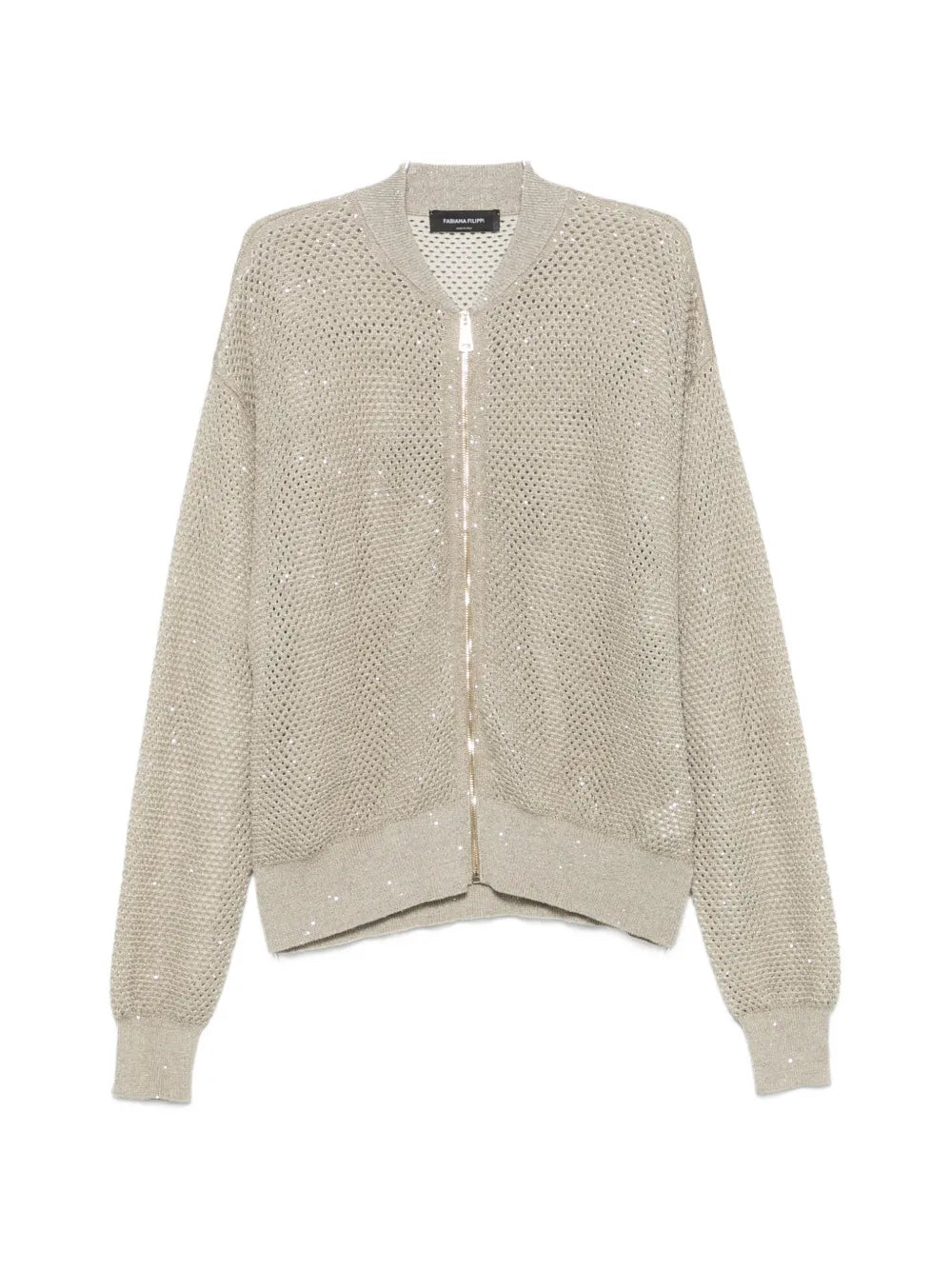 sequin-embellished cardigan