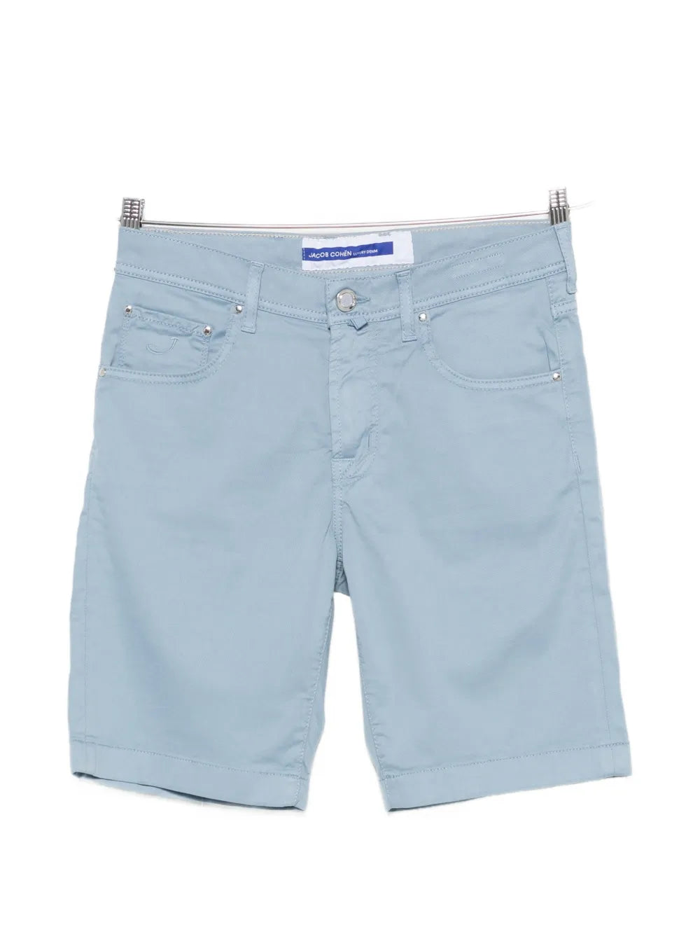 logo-patch five-pocket shorts