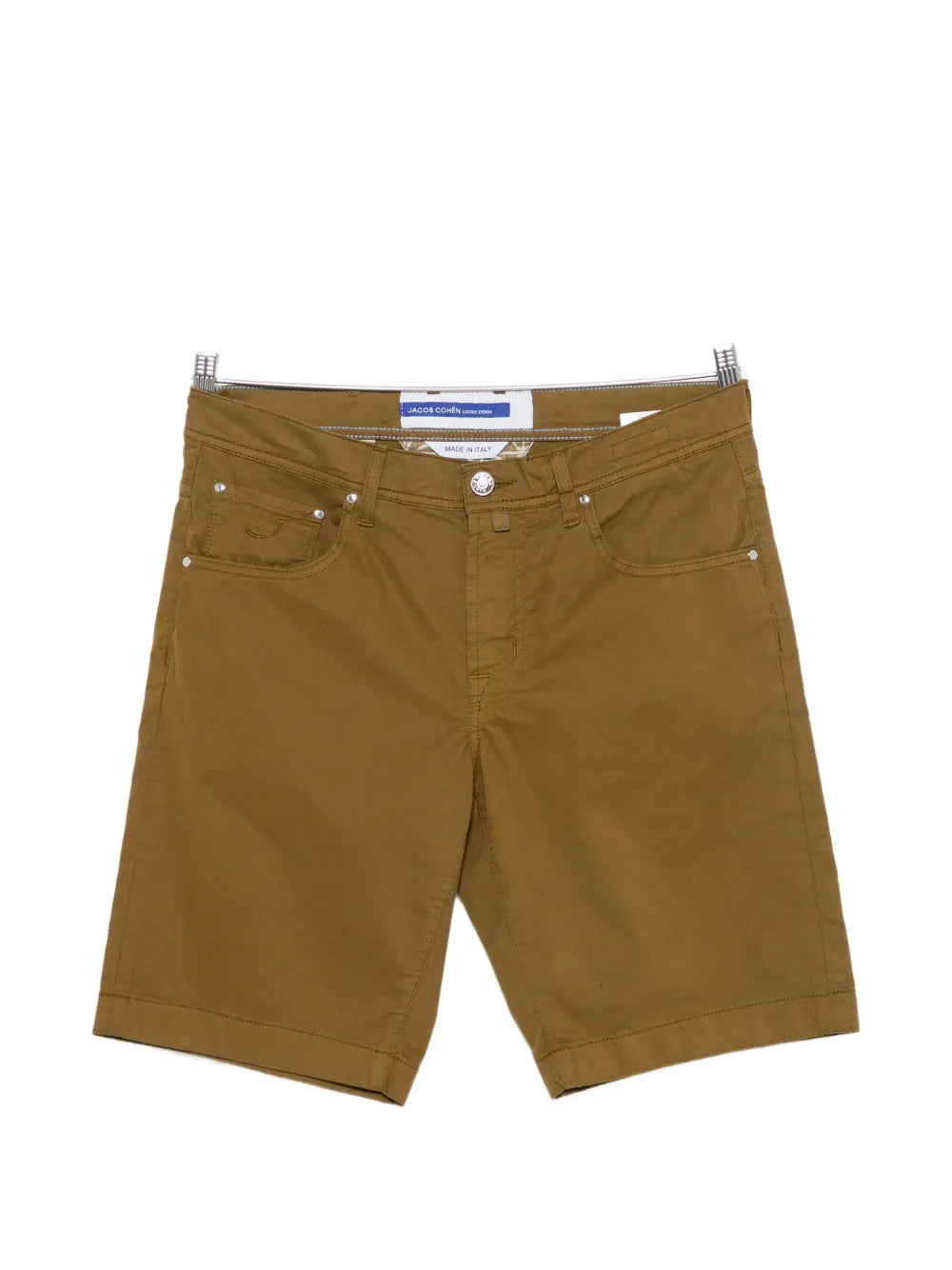 Nicolas logo-patch chino shorts