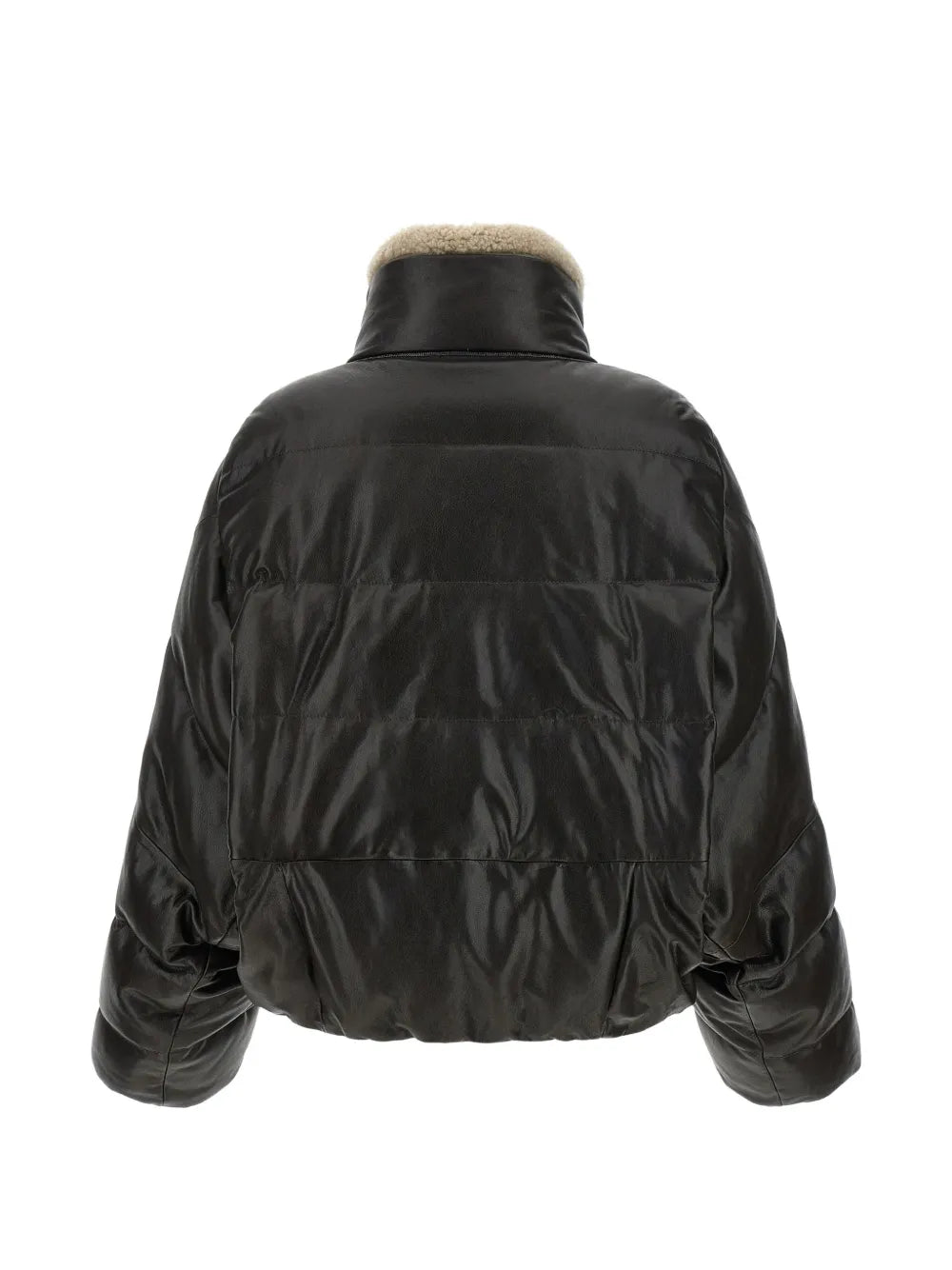 quilted leather jacket