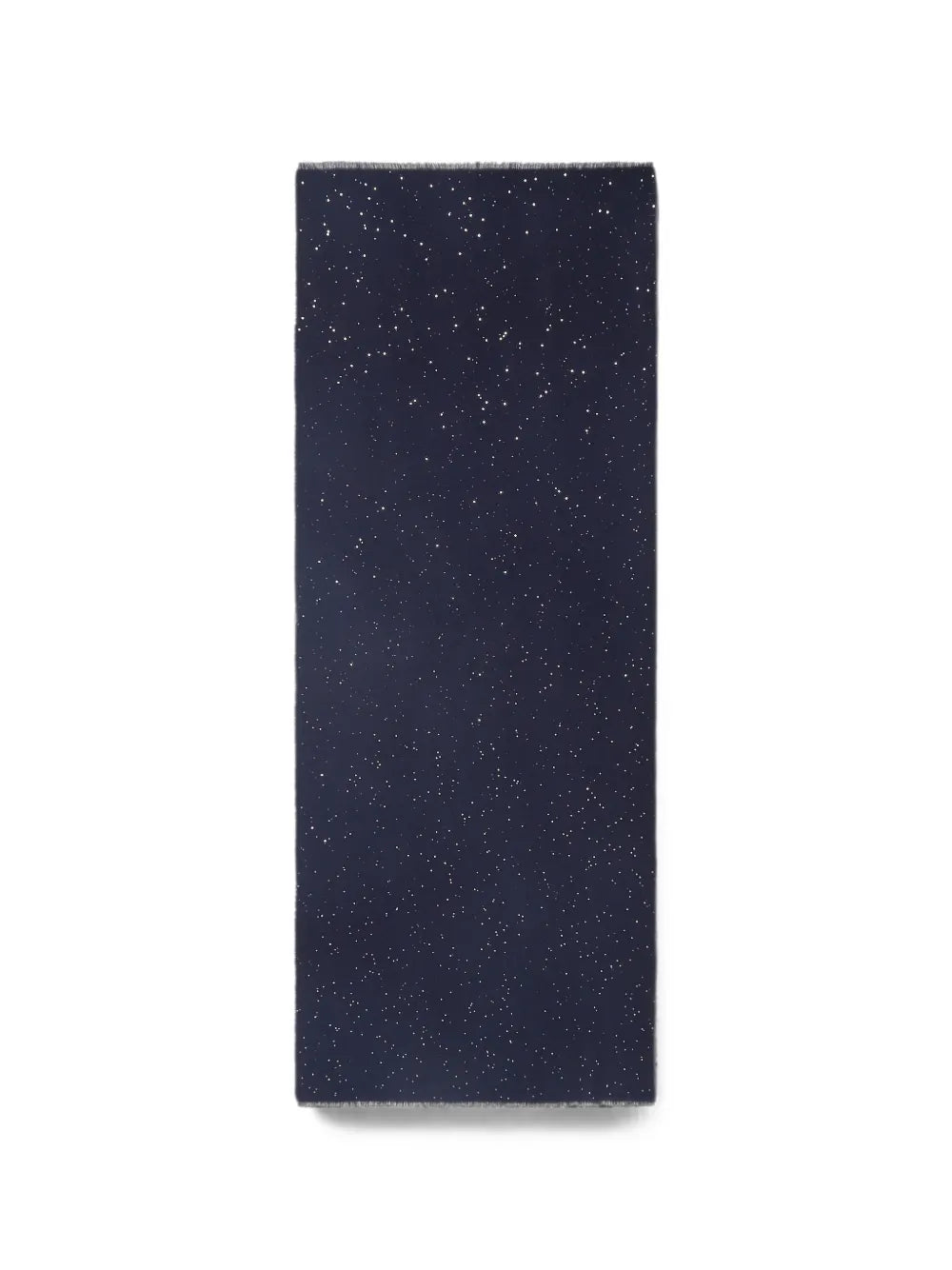 sequin-embellished frayed scarf