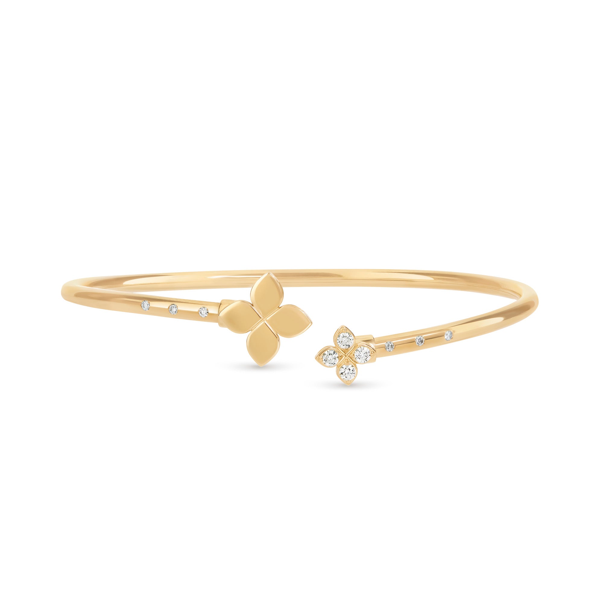 18kt yellow gold diamonds bracelet