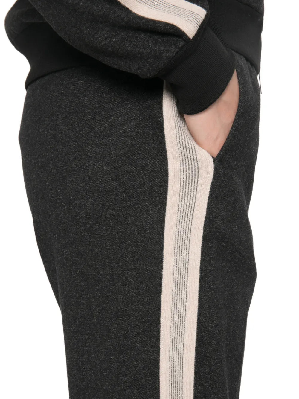 side-stripe track pants