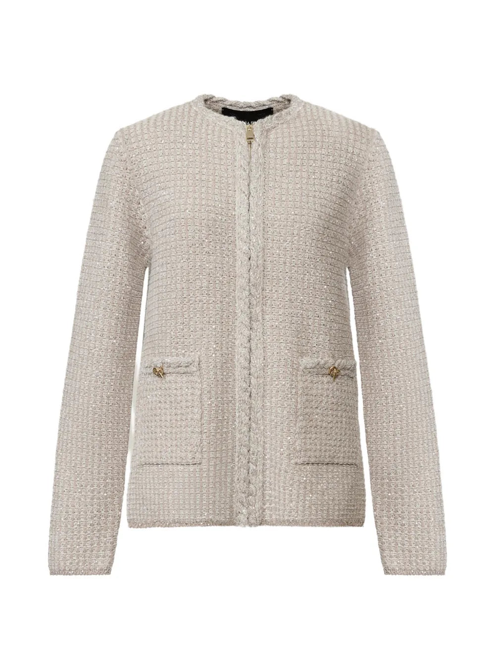 sequin-embellished cardigan