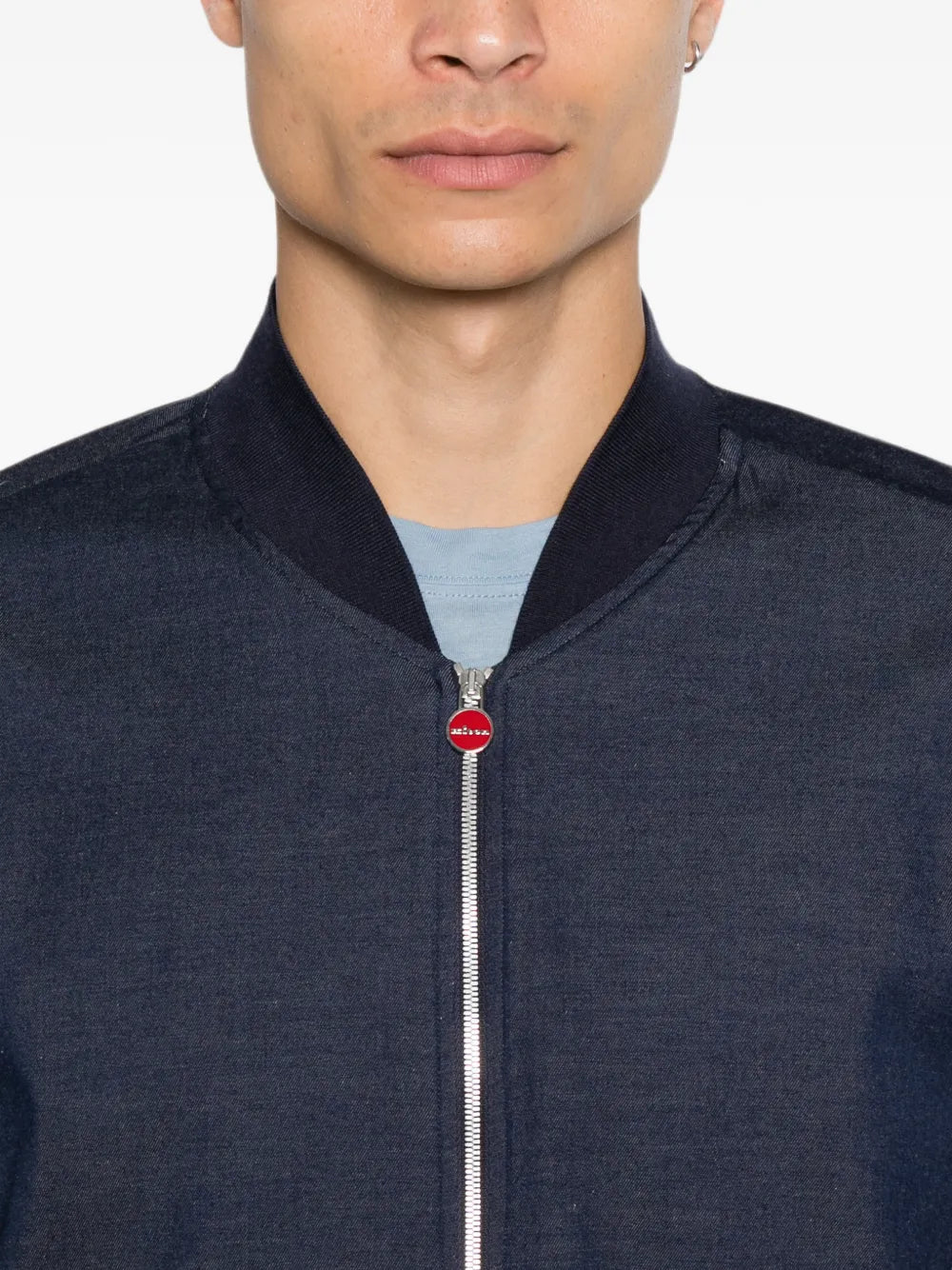 zip-up bomber jacket
