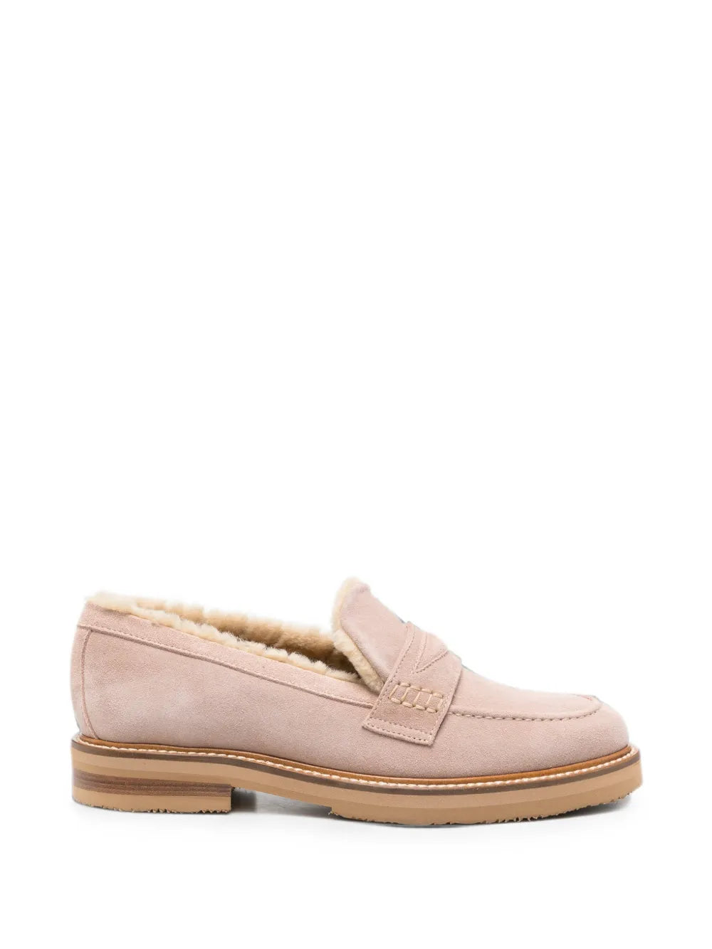 suede loafers