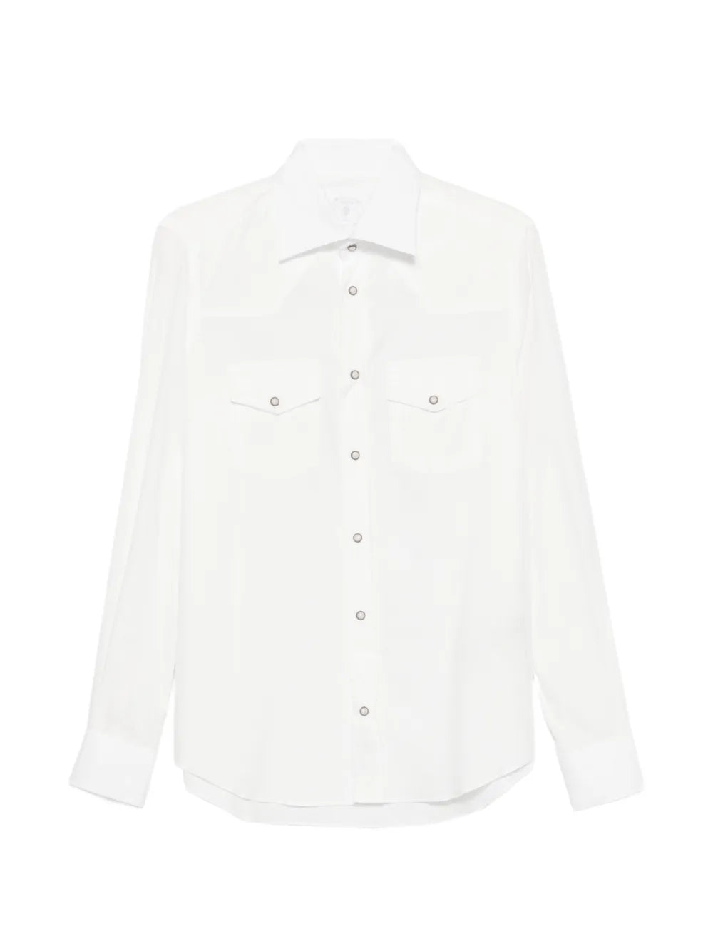 western-style panelled shirt