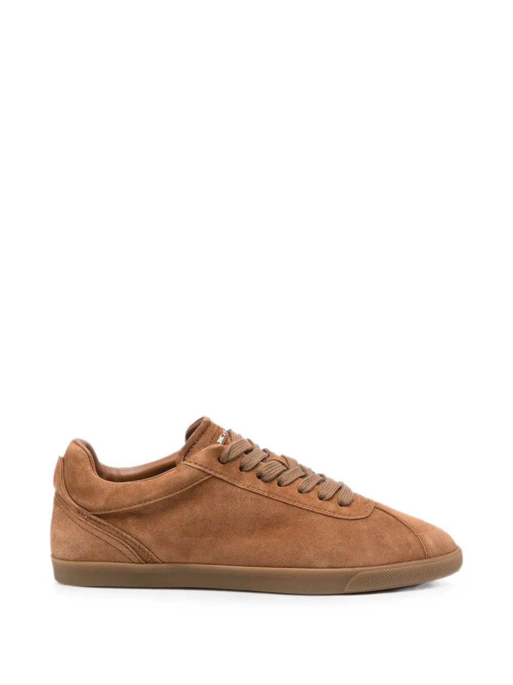 suede lace-up sneakers