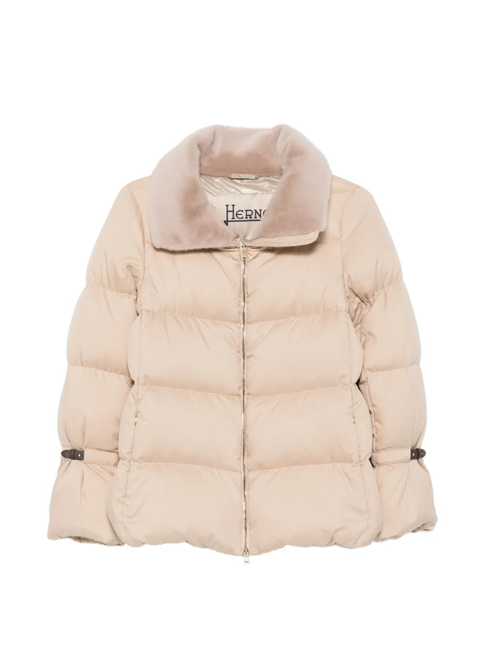 zip-up puffer jacket