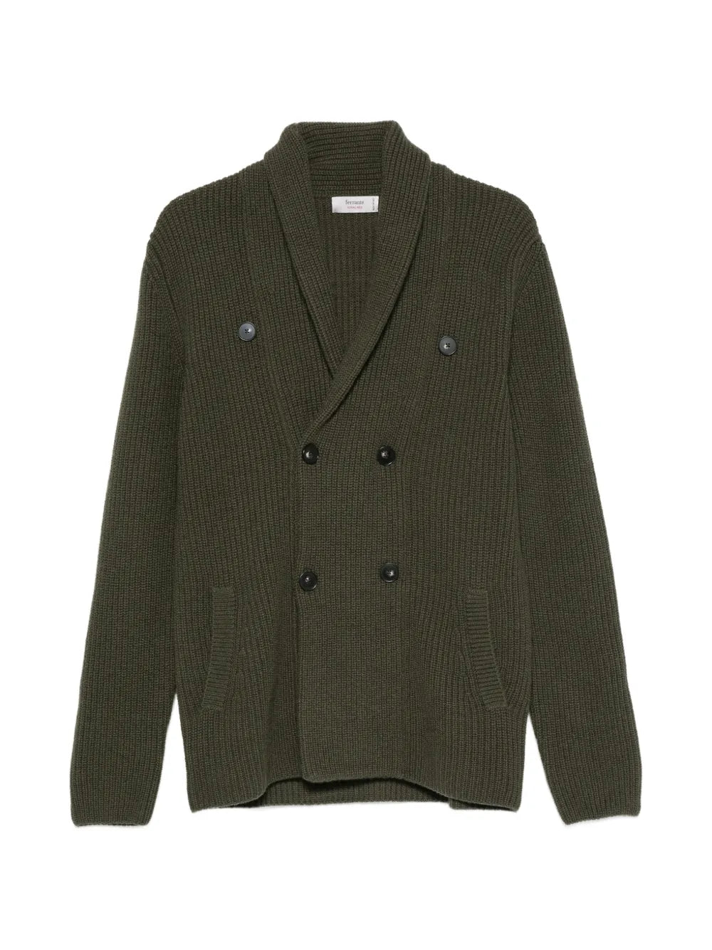 double-breasted cardigan