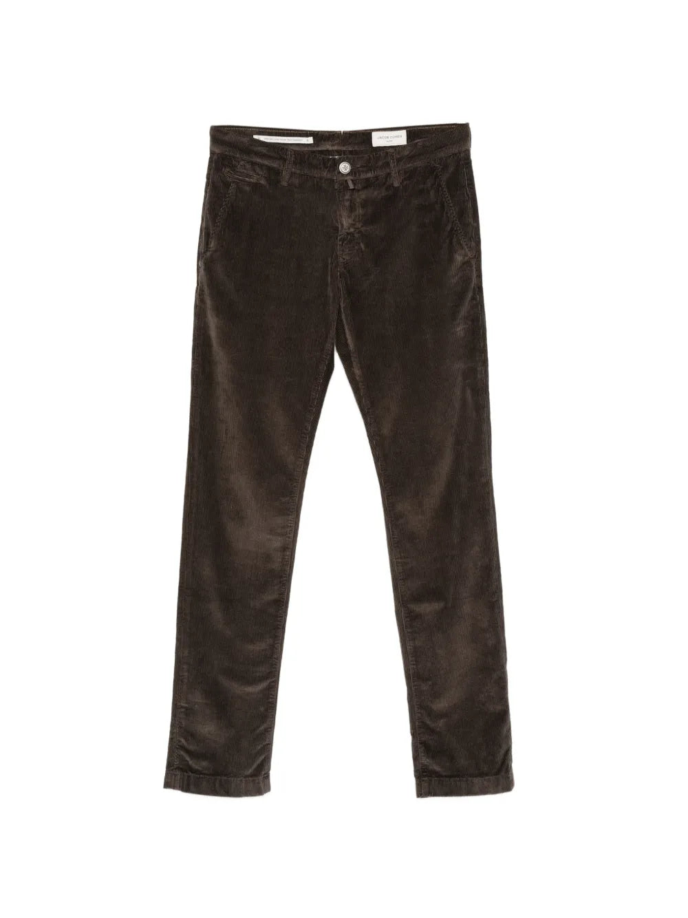 belt-loops corduroy trousers