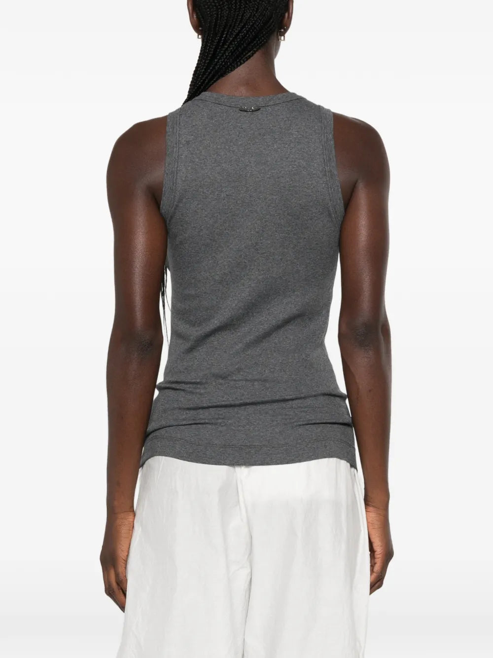 Monili-detail tank top