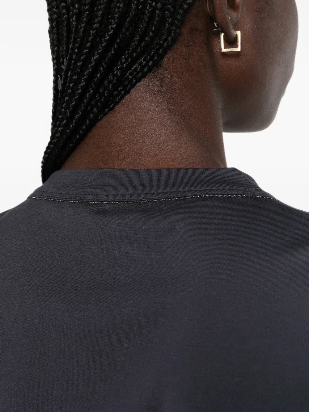 monili-trim T-shirt