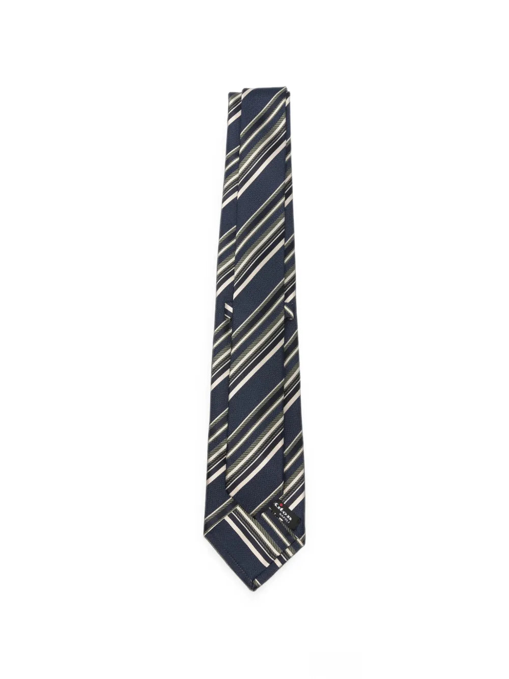 diagonal-stripe tie