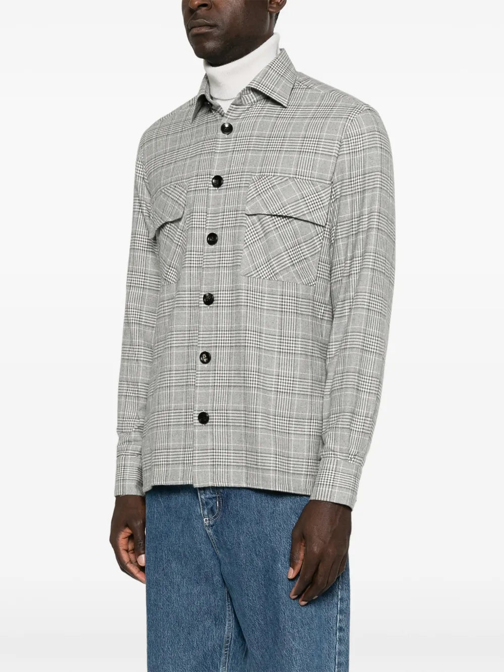 Prince of Wales check shirt
