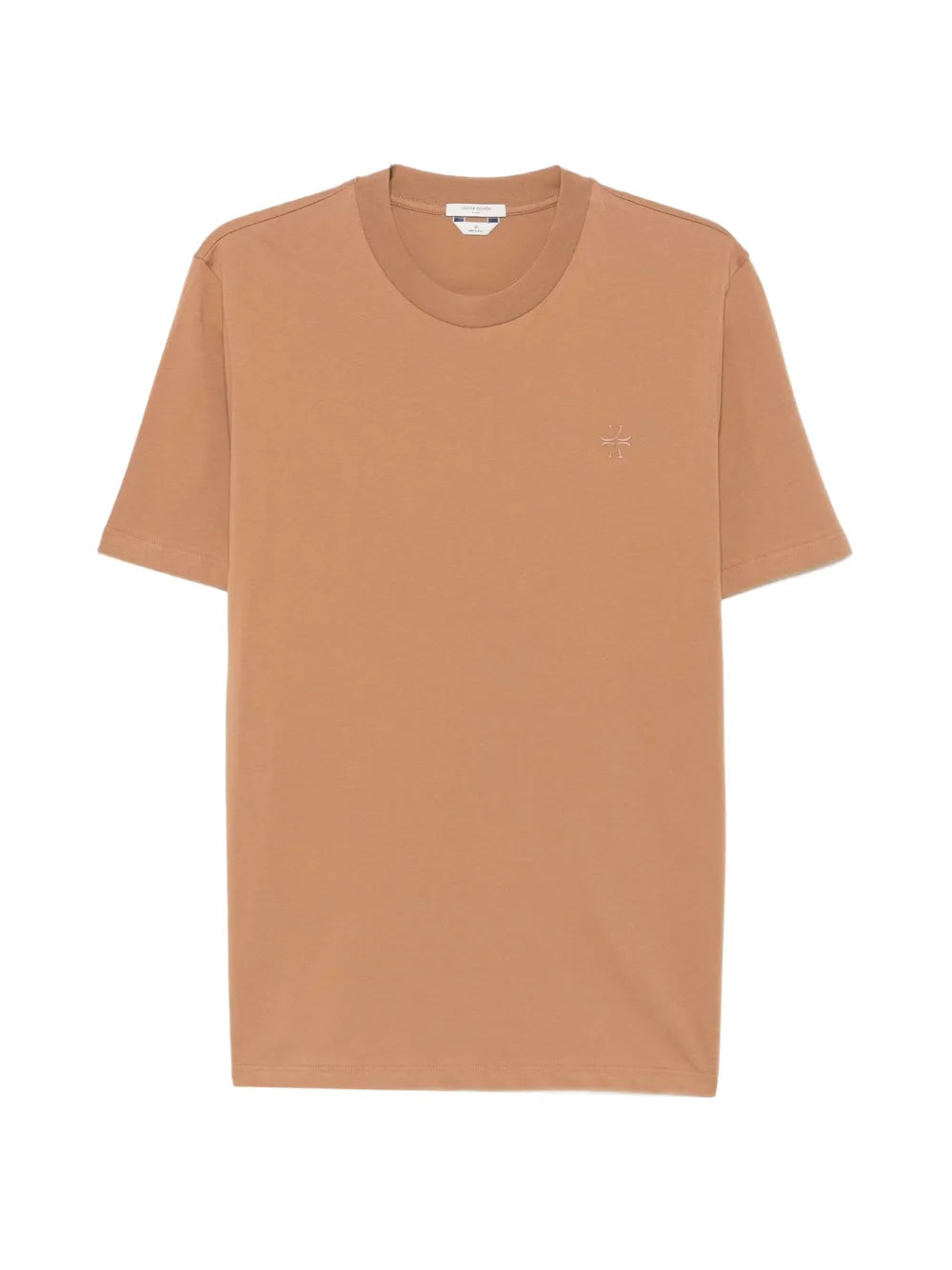 logo-embroidered T-shirt