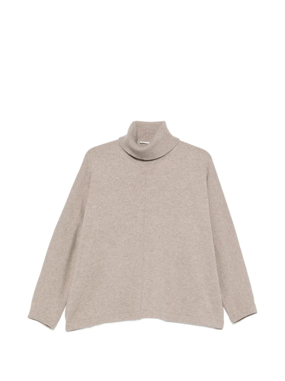 roll-neck knitted sweater