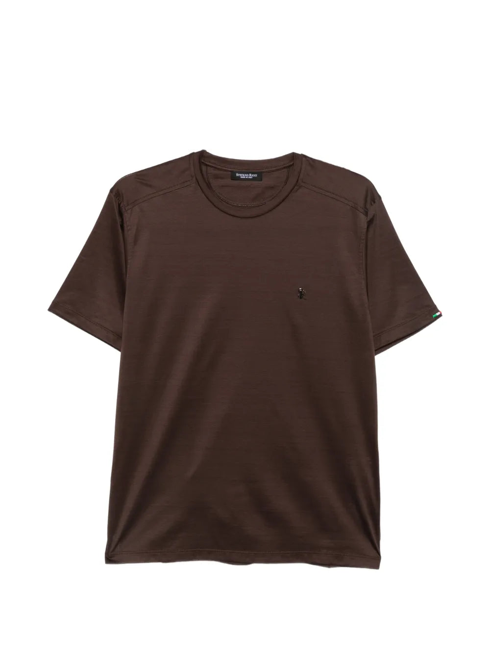 logo-plaque crew-neck T-shirt