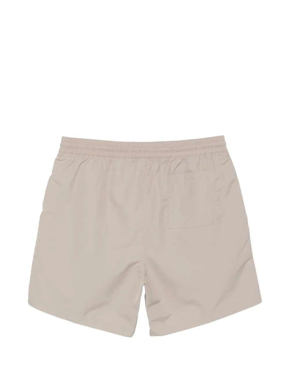 logo-embroidered drawstring swim shorts