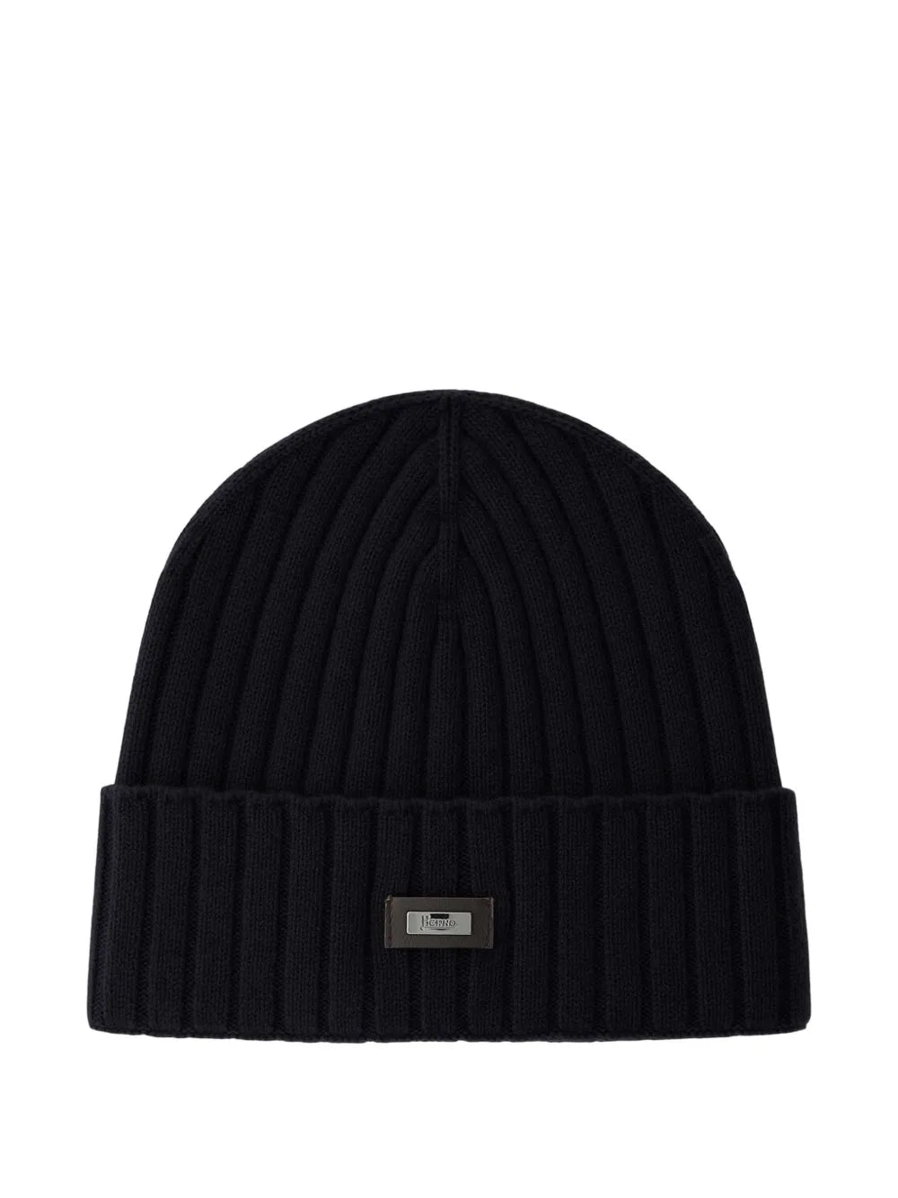 ribbed-knit beanie hat