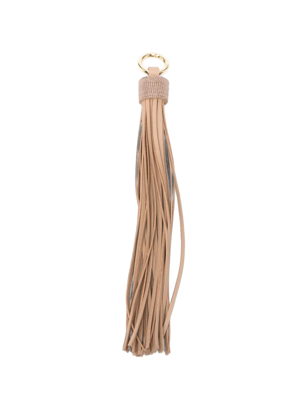 tassel beaded keyring