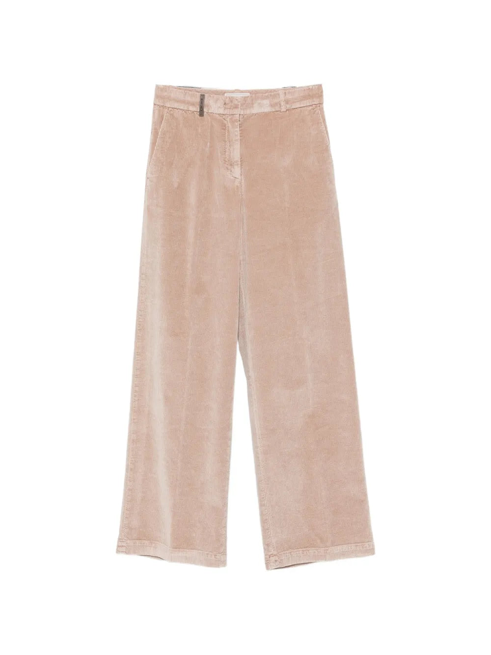 corduroy wide-leg trousers