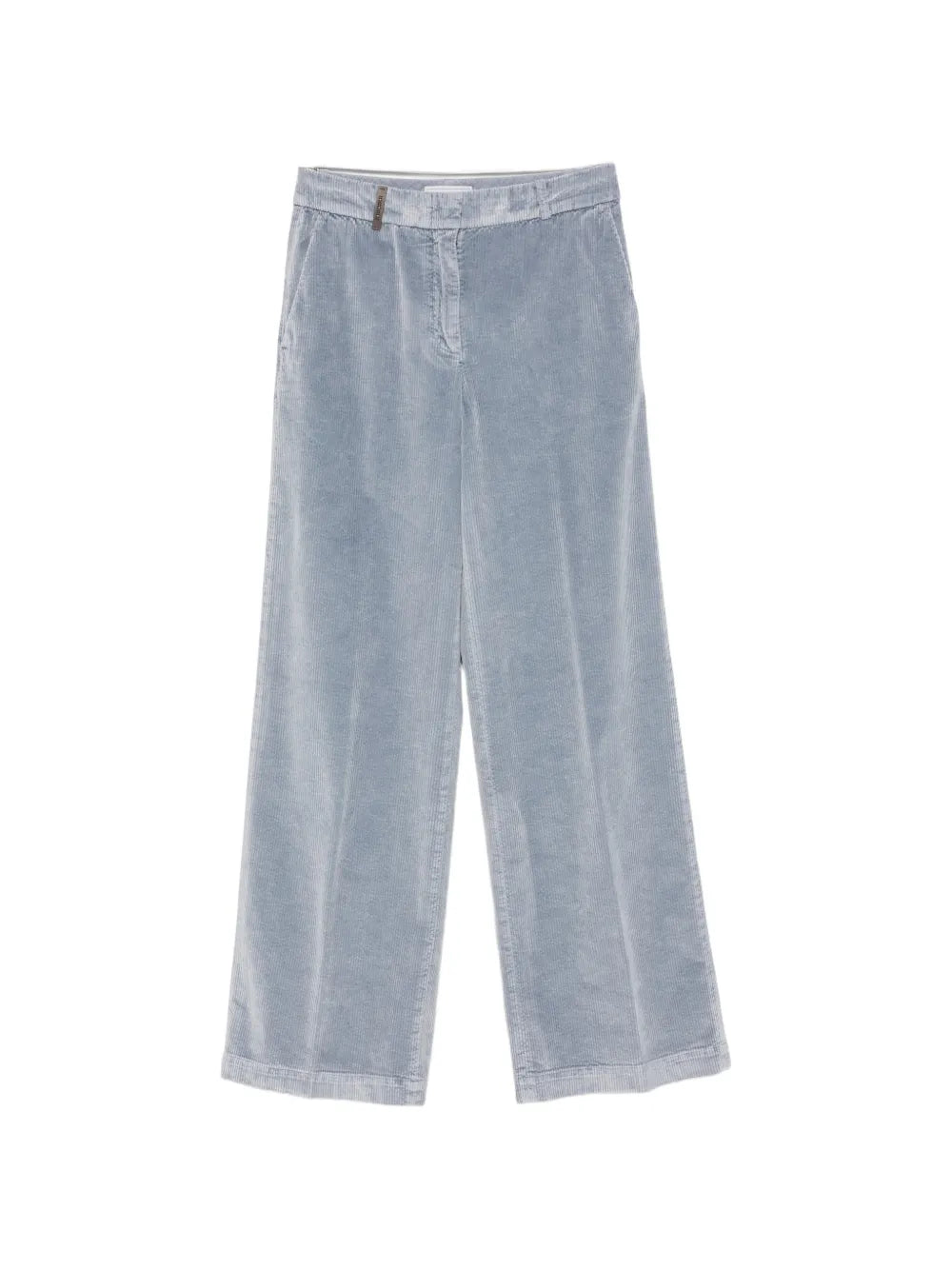 corduroy wide-leg trousers