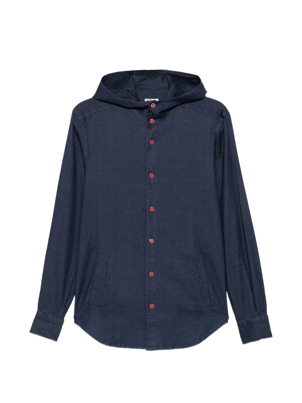 Mariano hooded button-fastening shirt