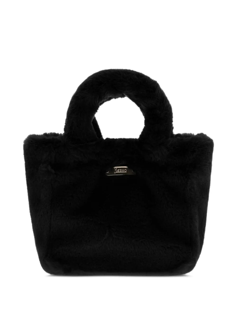 faux-fur tote bag