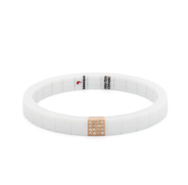 18kt rose gold diamond bracelet