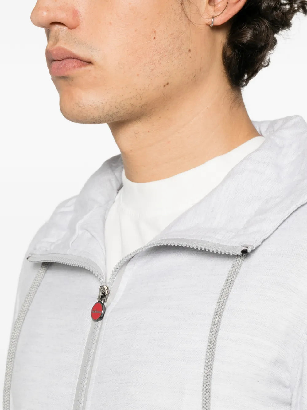 zip-up hoodie