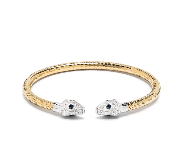 18kt yellow gold Nobile sapphire bracelet