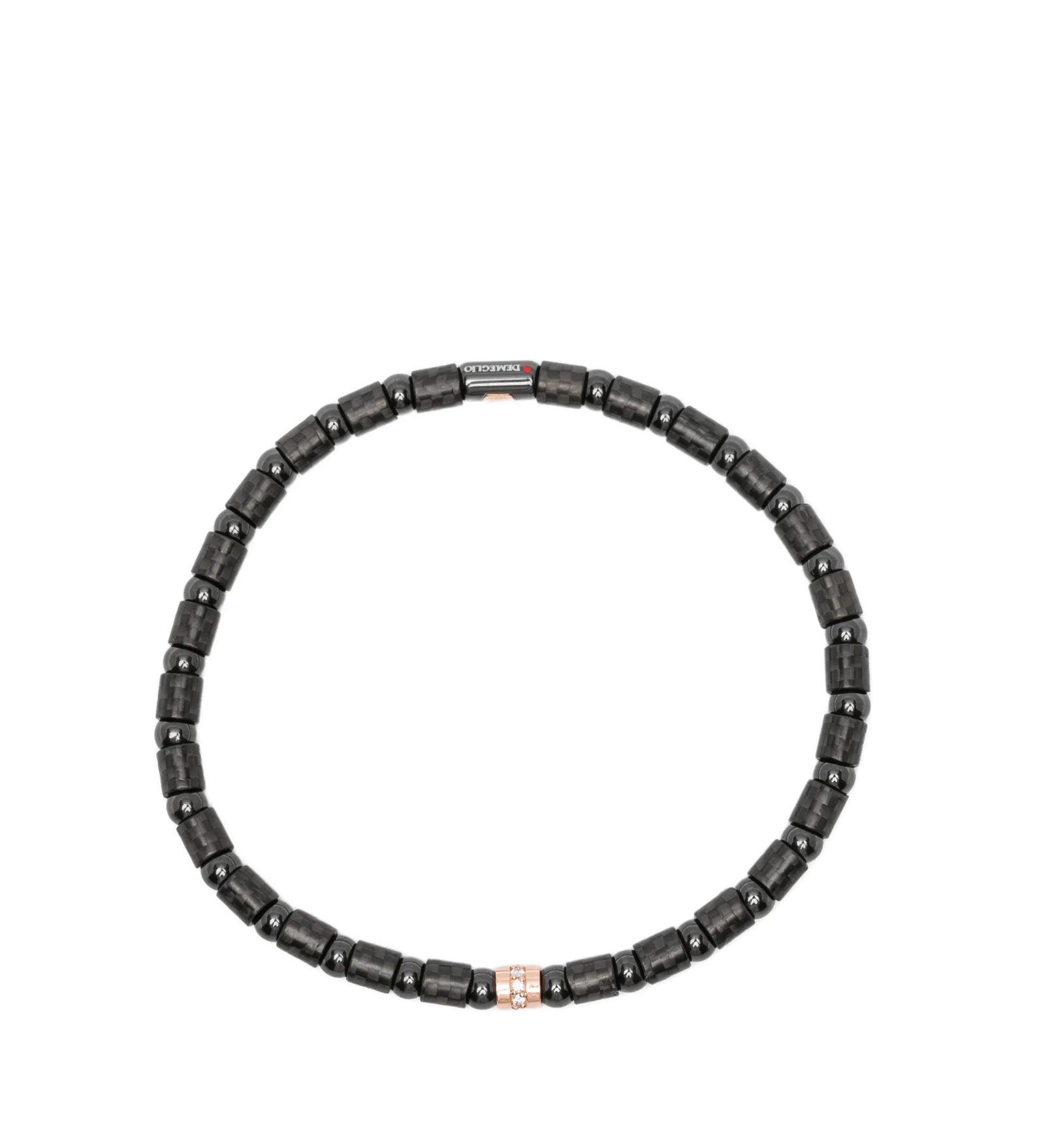 18kt rose gold Carbonio diamond bracelet