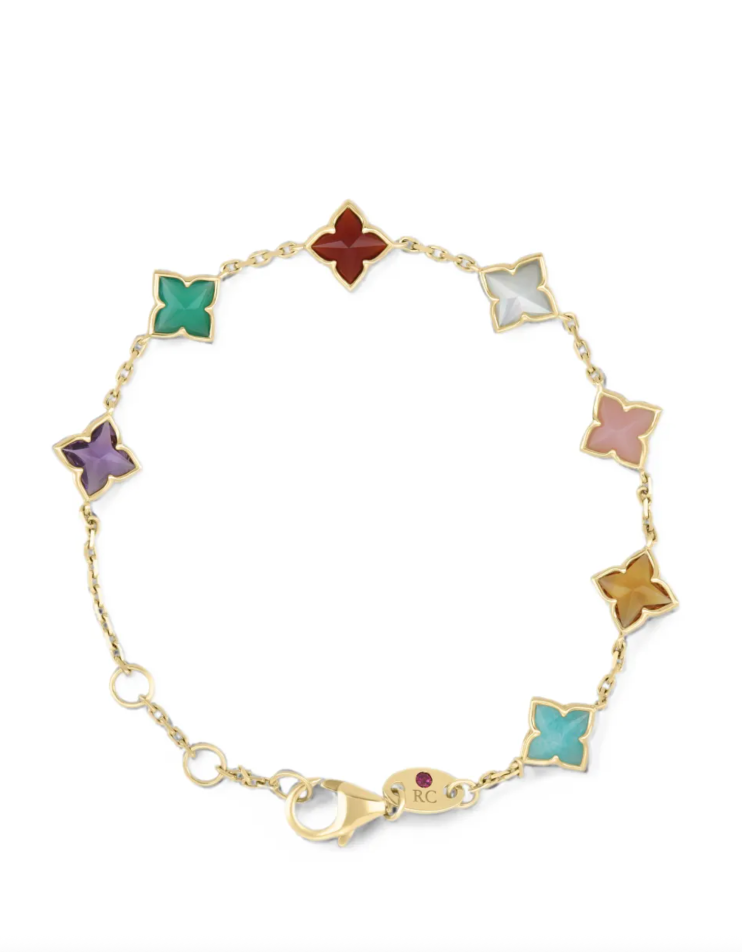 18kt yellow gold diamonds bracelet